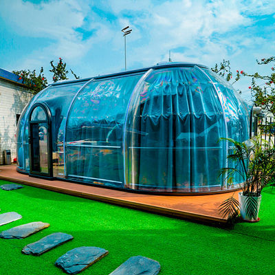 acheter Chambre étoile transparente vide dôme géodésique dôme glamping maison pour jardin à l'extérieur maison à bulles claires online manufacture