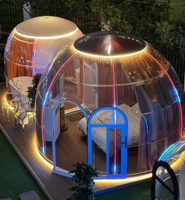 acheter Tente à dôme en polycarbonate maison à bulles transparente maison à dôme préfabriquée pour l'extérieur online manufacture