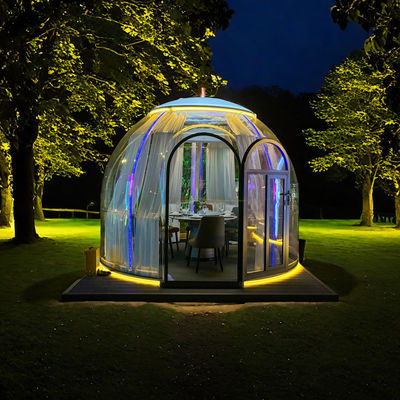 acheter Tente d'igloo transparente PC à bulle géodésique à dôme polycarbonate pour le glamping en plein air pour les applications de parc et les maisons de conteneurs online manufacture