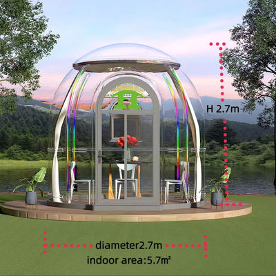 acheter Mode Boule de verre Dome Maison événement Fête Tente Pc Dome Hôtel Polycarbonate Dome Tente online manufacture