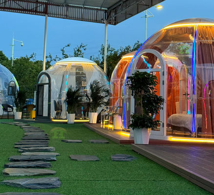acheter Maison complète monolithique préfabriqué Hôtel Tente dôme Maison à bulles préfabriquée pour une vie confortable à la maison online manufacture