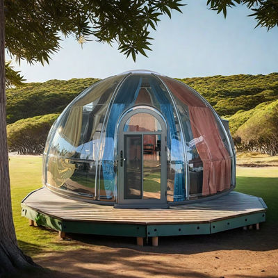 acheter Résistant aux UV Tente à dôme géodésique imperméable à l'eau pour le glamping en plein air utilisée pour le divertissement online manufacture