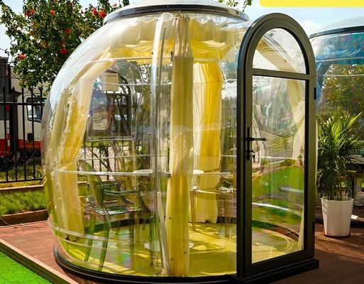 acheter Mode Boule de verre Dome Maison événement Fête Tente Pc Dome Hôtel Polycarbonate Dome Tente online manufacture