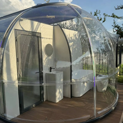 acheter Maison complète Designs extérieurs Polycarbonate Dome Maison Glamping Star Capsule Bubble Dome Salle online manufacture