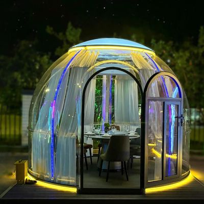 acheter Vente à chaud Design à la mode PC Maison à bulles Pour l'hôtel Tente de dôme Modulaire maison préfabriquée dôme online manufacture