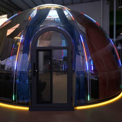 acheter Meilleur prix Maison complète extérieure 360°Tente à bulles transparente Maison de dôme PC préfabriquée online manufacture