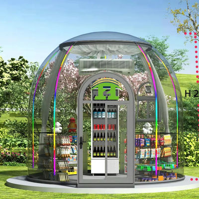 acheter Vente populaire en plein air imperméable au vent Camping Bubble House Dome Hôtel Tente modulaire avec salle de bain online manufacture
