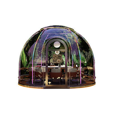 acheter Restaurant Salle à bulles Famille d'accueil à l'extérieur Tente transparente Salle solaire en verre Villa panoramique Hôtel online manufacture