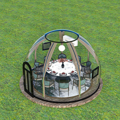 acheter Maison de camping Une chambre une salle de bains Étoile transparente Chambre vide imperméable au vent à la pluie Tente de camping extérieure Restaurant maison de dessert online manufacture