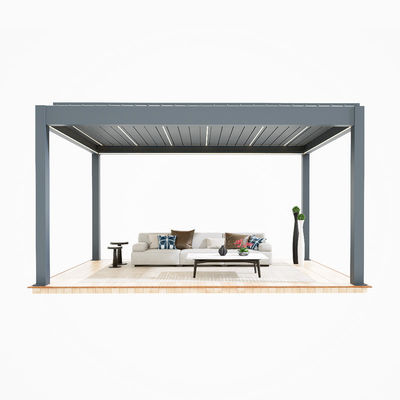 acheter L'allumage d'aluminium intelligent extérieur voile électrique belvédère cour jardin cour de la maison pavillon salle de soleil extérieure online manufacture
