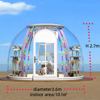 Hôtel de séjour Hôtels de restauration Hôtes préfabriqués Mobiles transparents Réserves extérieures Bubble House