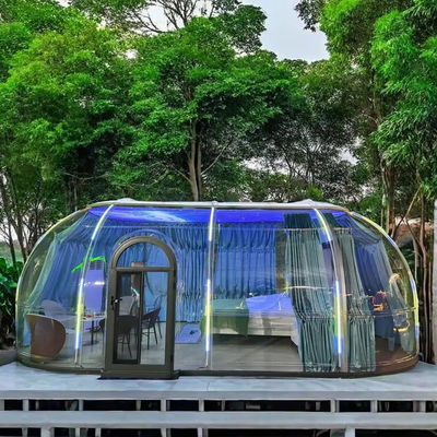 Chambre à bulles en extérieur en polycarbonate Chambre à ciel étoilé maison à bulles transparente pour jardin