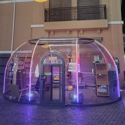 Capsule étoile extérieure maison à bulles vide maison mobile tente maison transparente restaurant salle de soleil