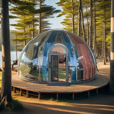 Tente de pique-nique préfabriquée isolée pour une fête d'hôtel