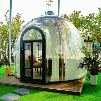 Vente à chaud maison de dôme en polycarbonate vue étoile imperméable maison à bulles isolation acoustique dôme géodésique