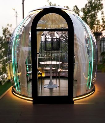 Vente à chaud Nouveau design Hôtel Tente de dôme en polycarbonate modulaire préfabriquée PC Dôme à bulles maison pour le complexe