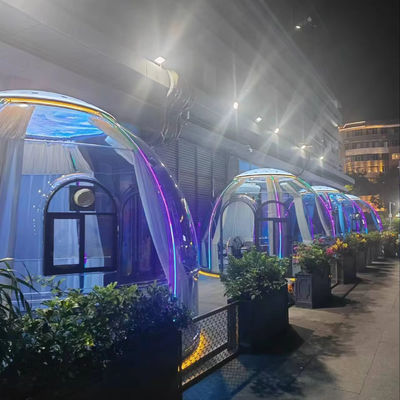 2024 Nouveau Dôme PC Maison Hôtel Dôme Tente Maison imperméable à l'eau Tente à bulles transparente