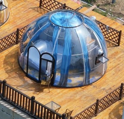 Tente de chambre à air gonflable à bulles