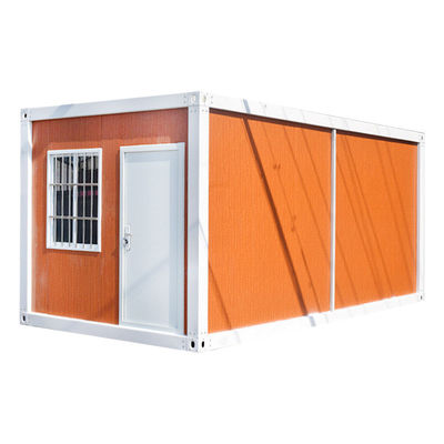 Container en bois de couleur de grain villa contenant de vie chantier de construction dortoir bureau contenant chambre mobile