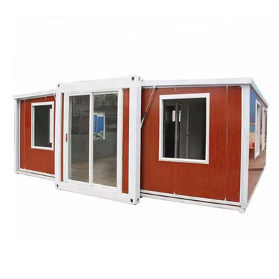 Salle d'expansion à double aile pliable salle mobile à conteneurs