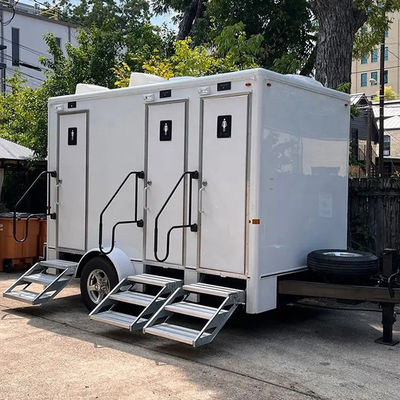 Toilettes mobiles en acier conçues pour les lieux pittoresques et la protection de l'environnement