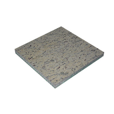 Façades de bâtiments de villas Panneau de nid d'abeille antistatique ignifuge avec marbre composite en aluminium dans un style de design contemporain