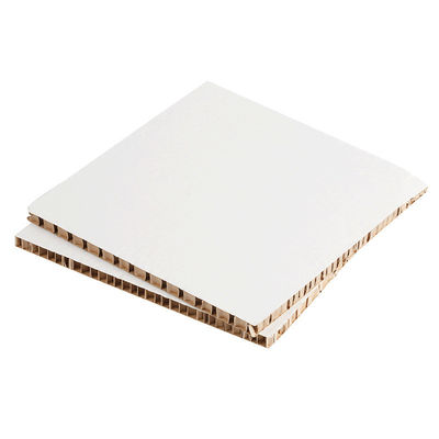 Carton blanc de nid de miel avec carton blanc raide