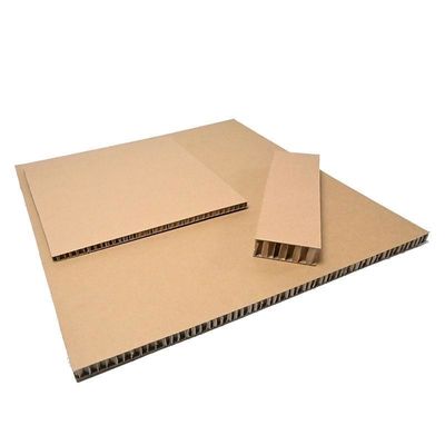 Solution de carton en carton blanc en nid d'abeille moderne et durable