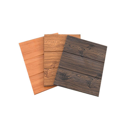 Style de design contemporain Panneau sandwich en polyuréthane pour chambre froide Panneau métallique sculpté Isolation extérieure des murs dans la villa