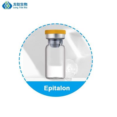Purification élevée 99% Epitalon Epithalon anti-âge peptide cosmétique CAS 307297-39-8 personnalisé 10 mg